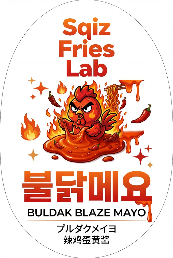 불닭메요 — Buldak Blaze Mayo 불닭 마요