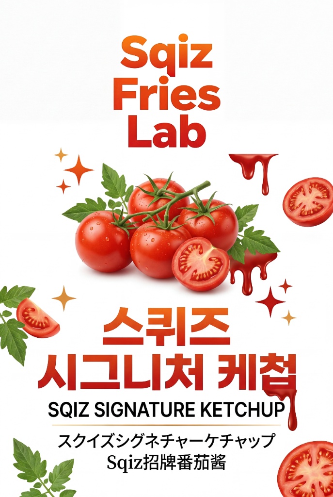스퀴즈 시그니처 케첩 — Sqiz Signature Ketchup